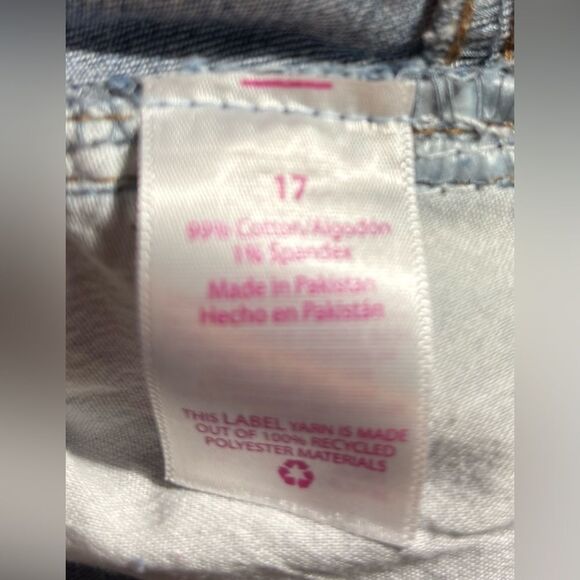 New! No Boundaries Relaxed Fit Stretch Denim Super High Rise Straight Distressed - Picture 7 of 8